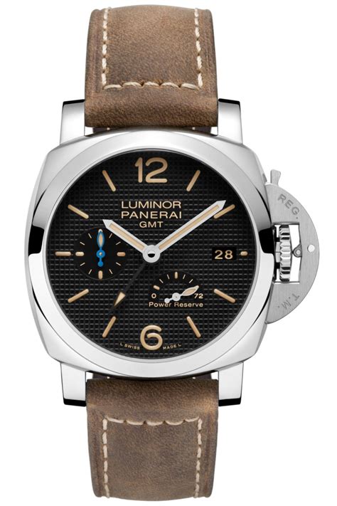 Panerai 1950 3 Days Gmt Power Luminor Reserve Pam01537 .